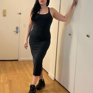 Lululemon athletica Black Maxi Dress